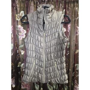 Womens Golf GG BLUE Golf Vest Brown Large